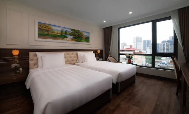 Hillary Hanoi Hotel-行政双床房-1