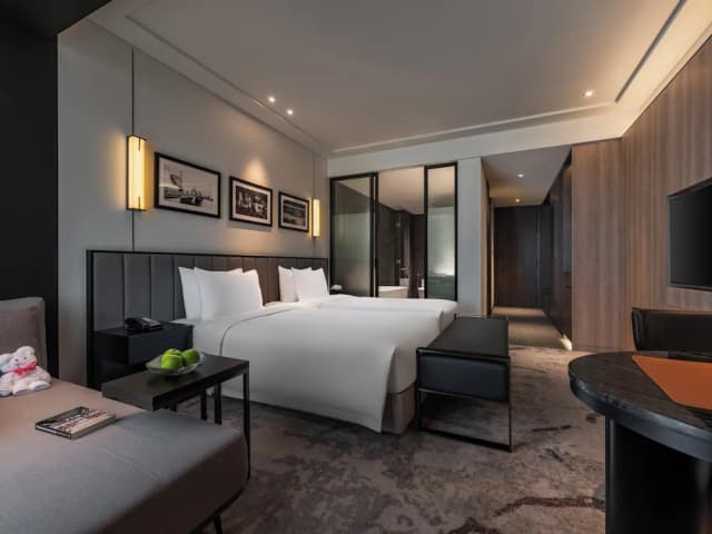 クラウン プラザ ダナン シティ センター by IHG-プレミアム ルーム シングルベッド 2 台 クラブラウンジ利用可 リバービュー-4