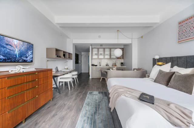 17John-Executive Suite, 1 King Bed with Sofa bed, Kitchen-14