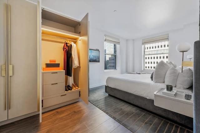 Sonder City Hall Park-奢華公寓, 1 間臥室, 廚房-3