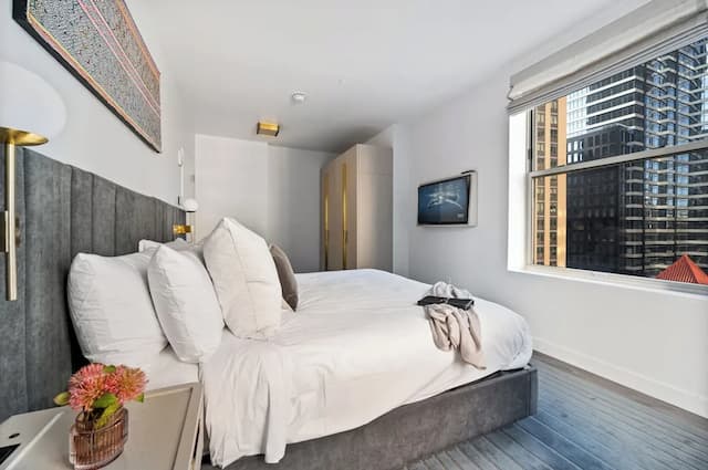 Sonder City Hall Park-奢華公寓, 1 間臥室, 廚房-4