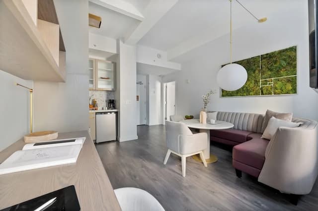 Sonder City Hall Park-奢華公寓, 1 間臥室, 廚房-13