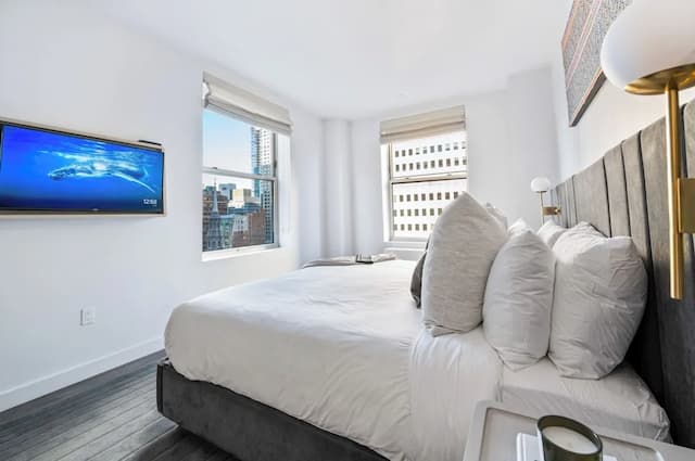 Sonder City Hall Park-奢華公寓, 1 間臥室, 廚房-5