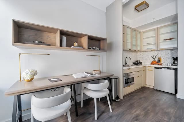 Sonder City Hall Park-奢華公寓, 1 間臥室, 廚房-12