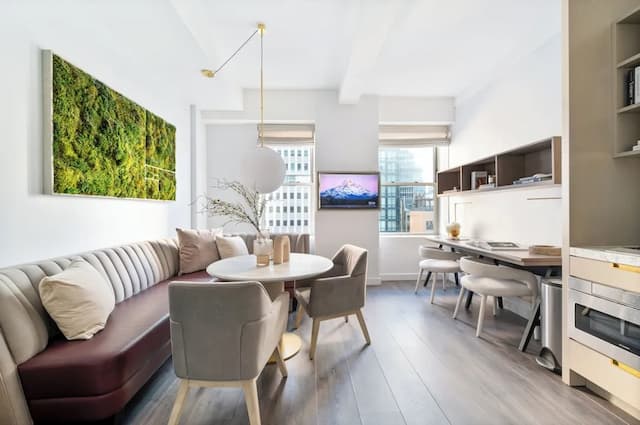 Sonder City Hall Park-奢華公寓, 1 間臥室, 廚房-11