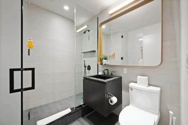 Sonder City Hall Park-經典開放式客房, 1 張特大雙人床, 簡易廚房-13