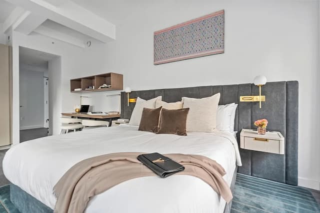 Sonder City Hall Park-豪華開放式客房, 1 張特大雙人床, 廚房-2