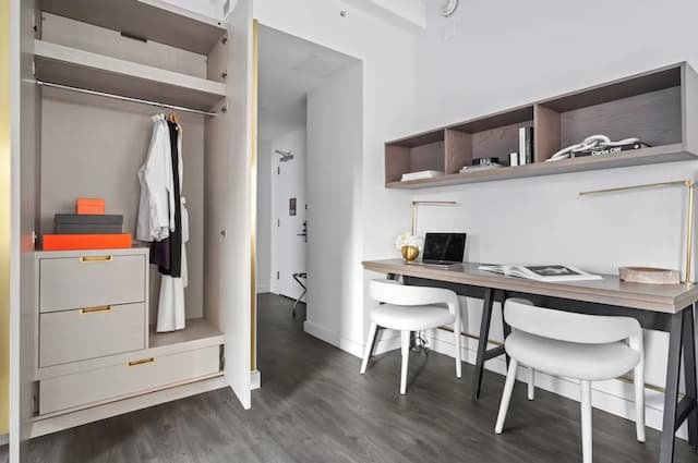 Sonder City Hall Park-豪華開放式客房, 1 張特大雙人床, 廚房-22