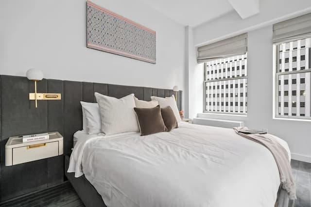 Sonder City Hall Park-豪華開放式客房, 1 張特大雙人床, 廚房-4