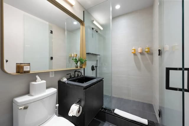 Sonder City Hall Park-極品開放式客房, 1 張特大雙人床, 廚房-20