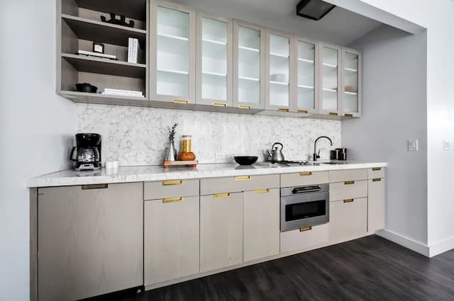 Sonder City Hall Park-極品開放式客房, 1 張特大雙人床, 廚房-8