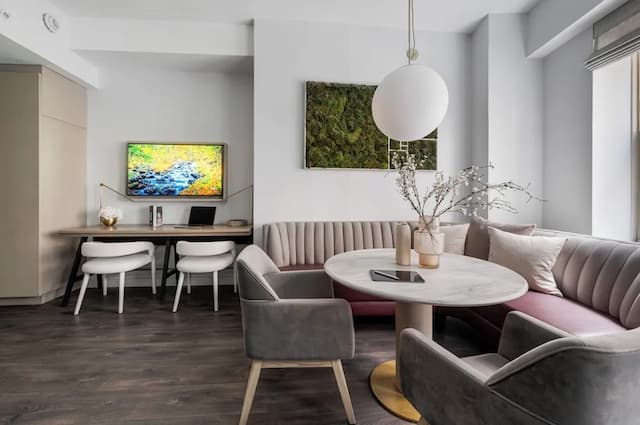 Sonder City Hall Park-極品開放式客房, 1 張特大雙人床, 廚房-14