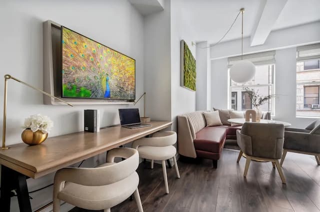 Sonder City Hall Park-極品開放式客房, 1 張特大雙人床, 廚房-13