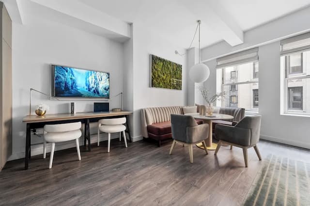 Sonder City Hall Park-極品開放式客房, 1 張特大雙人床, 廚房-19