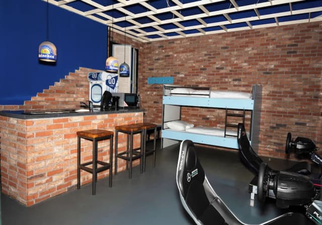 Amsterdam Teleport Hotel-设计开间套房-4