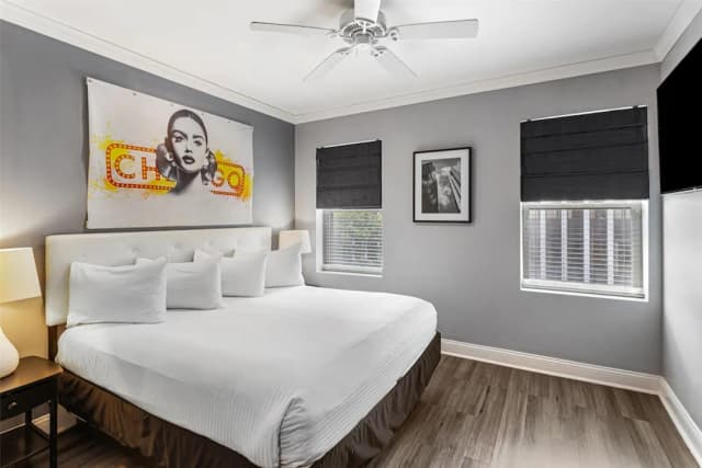 호텔 시카고 웨스트 루프, 슈어스테이 컬렉션 바이 베스트 웨스턴-스탠다드룸, 킹사이즈침대 1개, 금연, 냉장고 및 전자레인지-2