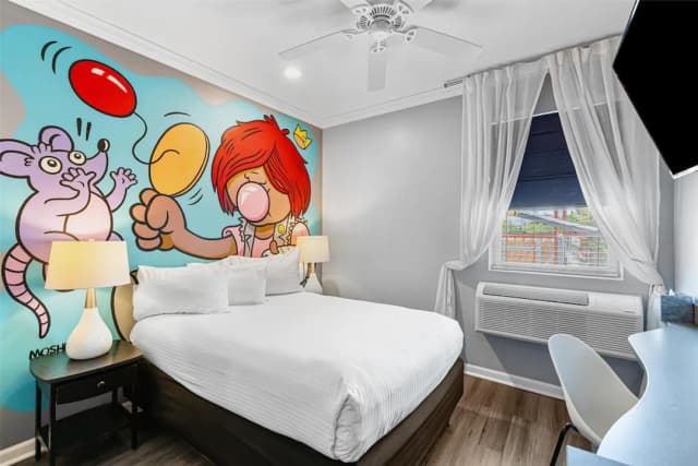 호텔 시카고 웨스트 루프, 슈어스테이 컬렉션 바이 베스트 웨스턴-스탠다드룸, 더블침대 1개, 금연, 냉장고 및 전자레인지-2