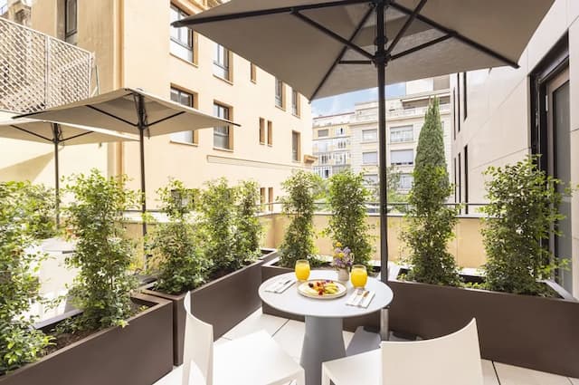 巴塞隆拿海洋大道酒店-豪華雙人房, 露台-4