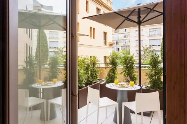 巴塞隆拿海洋大道酒店-豪華雙人房單人入住, 露台-2