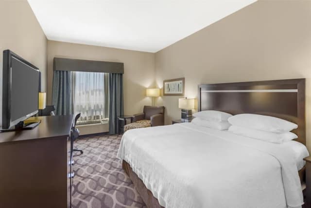 貝斯特韋斯特多倫多機場飯店-標準客房, 1 張特大雙人床, 非吸煙房, 冰箱和微波爐-3