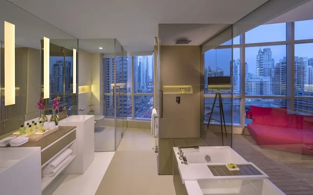 InterContinental Dubai Marina by IHG-经典客房, 1 张特大床, 无障碍, 可进入俱乐部酒廊-5