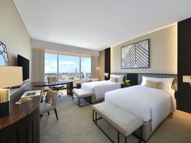 소피텔 두바이 디 오베리스크-디럭스룸, 싱글침대 2개-3