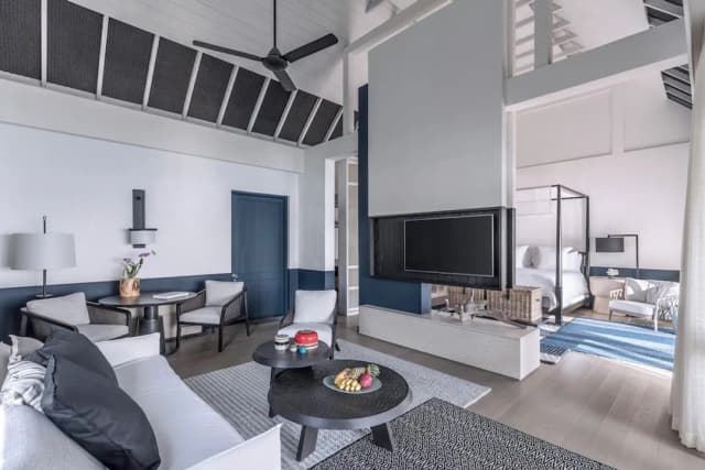 馬爾地夫四季飯店 - 蘭達吉拉瓦魯-別墅, 1 張特大雙人床 (Sunset Water)-3