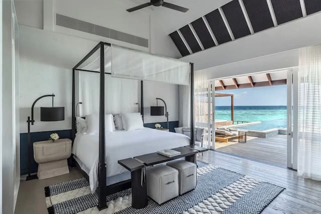 포시즌스 몰디브 앳 란다 기라바루-패밀리 빌라, 킹사이즈침대 1개 (Sunset Water)-4