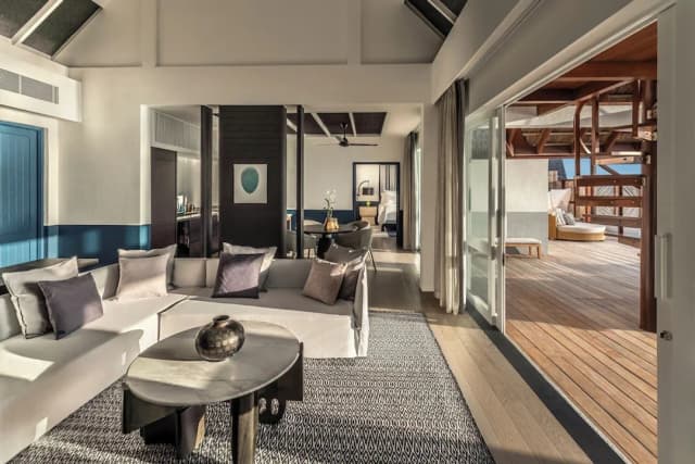 馬爾地夫四季飯店 - 蘭達吉拉瓦魯-套房, 2 間臥室 (Sunrise Water | King)-4