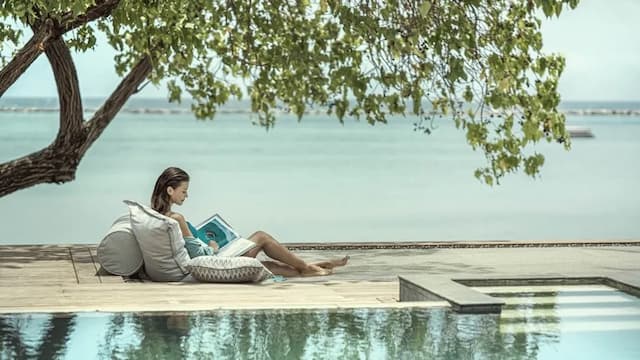 포시즌스 몰디브 앳 란다 기라바루-패밀리 방갈로, 킹사이즈침대 1개, 바닷가 (with Pool)-7