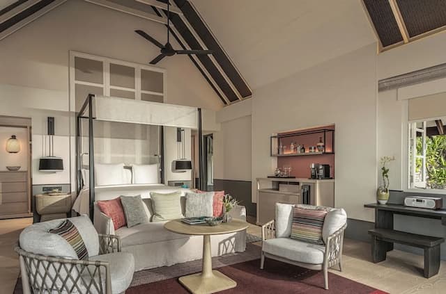 포시즌스 몰디브 앳 란다 기라바루-패밀리 방갈로, 킹사이즈침대 1개, 바닷가 (with Pool)-3