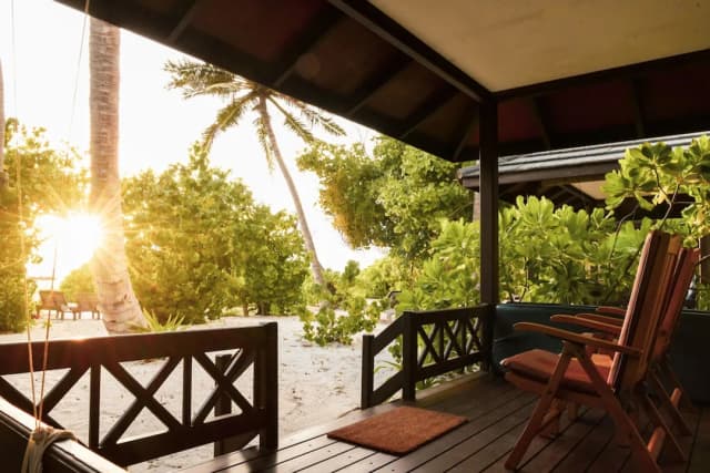 皇家島度假村及水療中心-高級客房, 多張床, 海灘景觀 (Sunset Beach Villa)-1