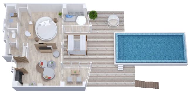 南阿里環礁麗世-Temptation Pool Villa-11