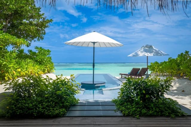 麗世 - 南阿里環礁-別墅, 1 張特大雙人床 (Romantic Beach Pool)-8