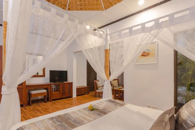 班多斯島渡假村-Deluxe Beachfront Room-4