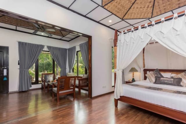 班多斯島渡假村-Deluxe Beachfront Room-1