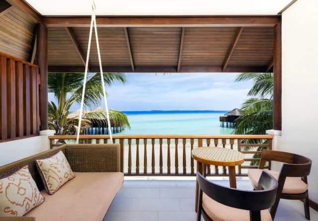 Sheraton Maldives Full Moon Resort & Spa-Deluxe Room, 1 King Bed, Beach View-9
