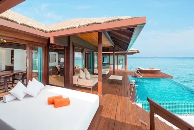 Sheraton Maldives Full Moon Resort & Spa-Suite, 2 Bedrooms, Ocean View (Overwater)-1