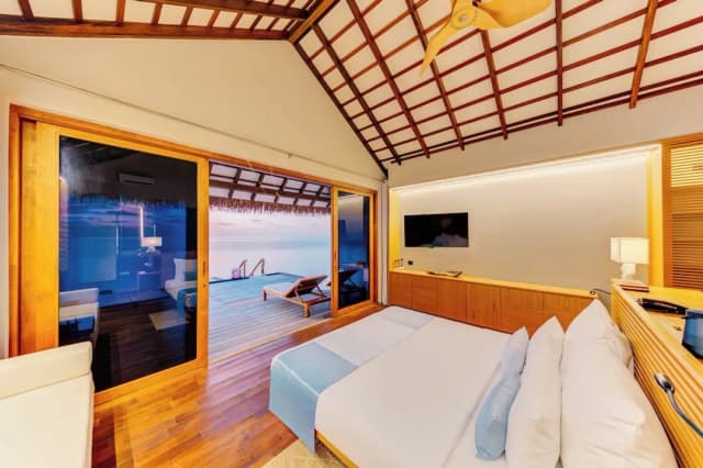 馬爾代夫西納蒙絲絨飯店-Sunset Water bungalow-3