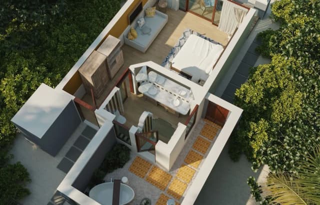 사이 라군 몰디브, 쿠리오 컬렉션 바이 힐튼-King Beach Villa-4