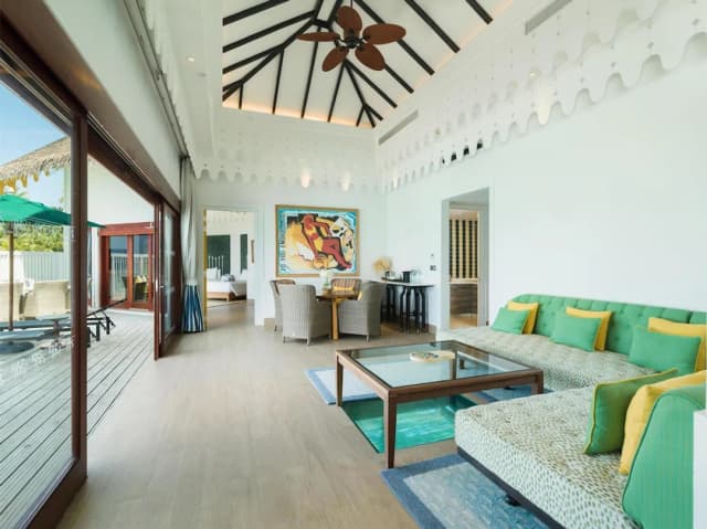 サイ ラグーン モルディブ キュリオ コレクション バイ ヒルトン-King 2-Bedroom Overwater Pool Villa-14