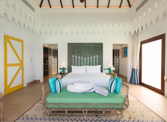 サイ ラグーン モルディブ キュリオ コレクション バイ ヒルトン-King 2-Bedroom Overwater Pool Villa-1