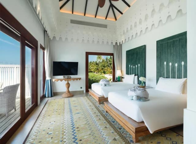 サイ ラグーン モルディブ キュリオ コレクション バイ ヒルトン-King 2-Bedroom Overwater Pool Villa-11
