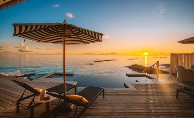 サイ ラグーン モルディブ キュリオ コレクション バイ ヒルトン-King 2-Bedroom Overwater Pool Villa-5