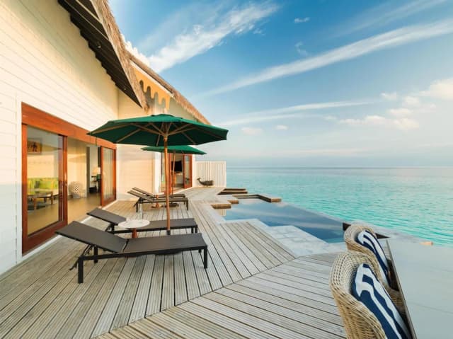サイ ラグーン モルディブ キュリオ コレクション バイ ヒルトン-King 2-Bedroom Overwater Pool Villa-20