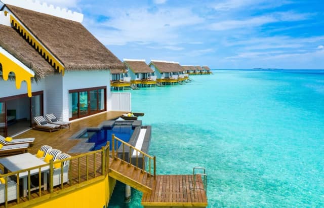 サイ ラグーン モルディブ キュリオ コレクション バイ ヒルトン-King 2-Bedroom Overwater Pool Villa-7