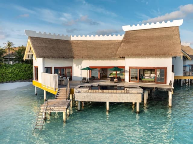 サイ ラグーン モルディブ キュリオ コレクション バイ ヒルトン-King 2-Bedroom Overwater Pool Villa-16