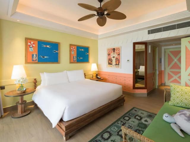 사이 라군 몰디브, 쿠리오 컬렉션 바이 힐튼-패밀리룸, 침실 2개, 해변 (2-Bedroom Family Beach Room)-9