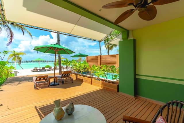 사이 라군 몰디브, 쿠리오 컬렉션 바이 힐튼-패밀리룸, 침실 2개, 해변 (2-Bedroom Family Beach Room)-5