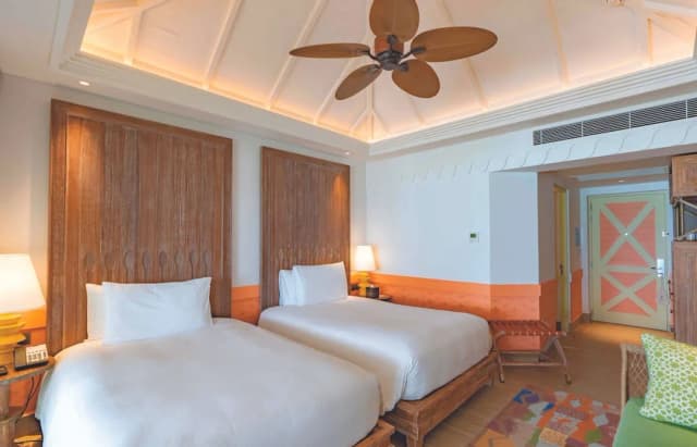 사이 라군 몰디브, 쿠리오 컬렉션 바이 힐튼-패밀리룸, 침실 2개, 해변 (2-Bedroom Family Beach Room)-3